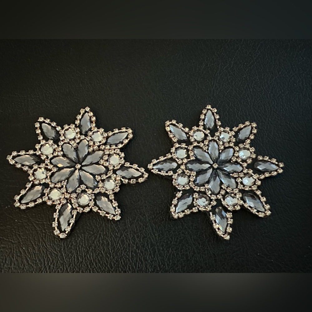 Elabest Rhinestone Nipple Cover - 2 Pieces - N w/o T